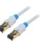 Patch Cord S/FTP Cat 6 Gri 10m OFC PVC Aurit