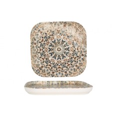 Rinart Placa de service - Aztec - Por&Aring;&pound;elan - 17x17 cm - set de 2