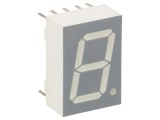 Afişaj LED cu 7 segmente, 13 mm, portocaliu-roşu, 1 digit