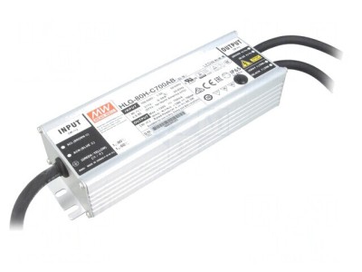 Alimentator LED 90,3W 84-129VDC 420-700mA IP65 foto