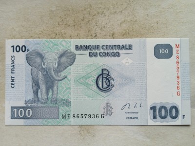 CONGO-100 FRANCS 2013 foto