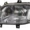 Far Mercedes Sprinter 208-414, 04.2000-12.2002, Stanga, tip bec H1+H7, reglare electrica, fara motoras, ECE, Depo, 9018201061, A9018201061