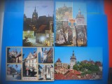 HOPCT LOT 3660 - 4 CARTI POSTALE-SIGHISOARA - JUD MURES-CIRCULATE, Circulata, Printata