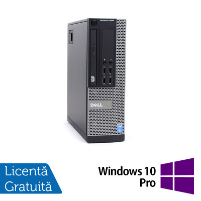 PC Refurbished DELL OptiPlex 9020 SFF, Intel Core i5-4570 3.20GHz, 8GB DDR3, 240GB SSD + Windows 10 Pro NewTechnology Media foto