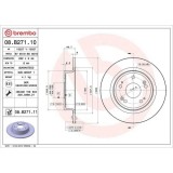 Set disc frana Acura Tsx (Cu) 01.09-; Honda Accord Ix Saloon (Cr) 09.12-, Accord 8 (Cu) 04.08-, Accord 8 Estate (Cw) 07.08-, E:Ny1 03.23-, Spate, 282, BREMBO