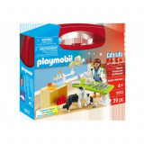 Set portabil In vizita la veterinar Playmobil