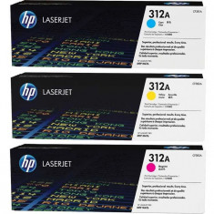 Toner imprimanta HP 312A Tri-Pack foto