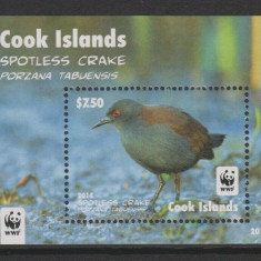 Insulele Cook 2014 - Pasari, WWF, colita neuzata