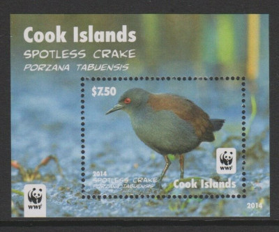 Insulele Cook 2014 - Pasari, WWF, colita neuzata foto