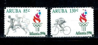 Aruba 1996 - Jocurile Olimpice, sport, serie neuzata