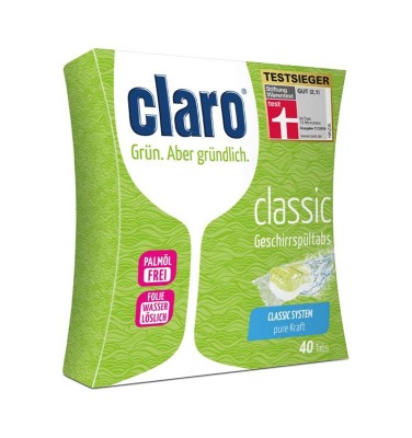 Tablete Bio pentru Masina de Spalat Vase Claro Pronat 40tbl foto