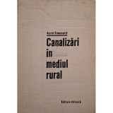 Aurel Simonetti - Canalizari in mediul rural (Editia: 1977)