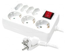 Prelungitor 7 Prize 230V 16A Alb