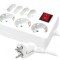Prelungitor 7 Prize 230V 16A Alb