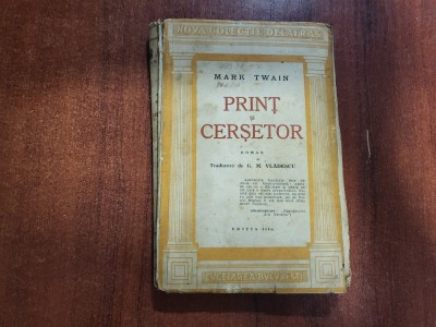 Print si cersetor de Mark Twain foto