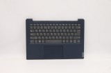 Carcasa superioara cu tastatura palmrest Laptop, Lenovo, IdeaPad S340-14API Type 81NB, 5CB0S18471, AP2GK000470, Abyss Blue, layout UK