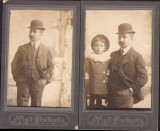 P2/339 Lot de 2 poze domn cu melon, Rom&acirc;nia