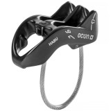 Dispozitiv Asigurare Alpinism OC&Uacute;N Habu Anthracite, Coarda Simplă/Dublă/Jumătate, 7.0-10.5mm, 68g