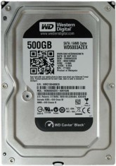 Hdd intern wd 3.5 500gb black sata3 7200rpm 64mb foto