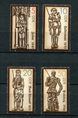 DDR 1987 - Statui, Roland, serie neuzata foto