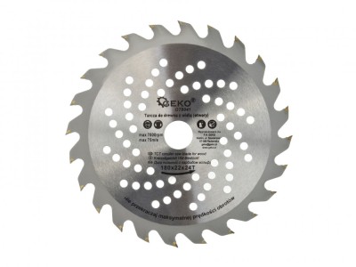 Disc pentru lemn 180x22x24T, Geko G78041 foto