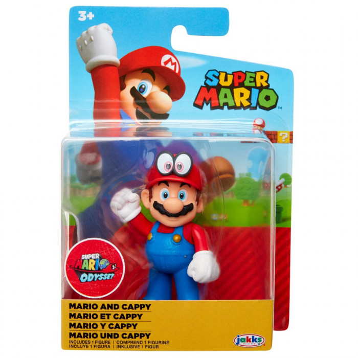 Figurina Standing Mario 6 cm, Nintendo Mario