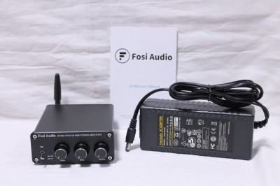 Amplificator stereo FOSI Audio BT20A bluetooth 100W X 2 (4 ohms, 20 Hz - 20 kHz, 0.04% THD) + sursa alimentare foto
