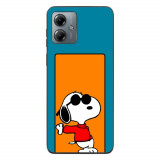 Husa compatibila cu Motorola Moto G14 Silicon Gel Tpu Model Snoopy