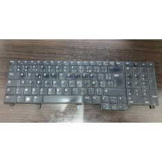 Tastatura laptop second hand Dell E5520 E5530 Layout Franceza cu Backlite 0MR51M
