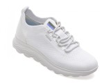 Cumpara ieftin Pantofi sport GEOX albi, D15NUA, din material textil