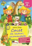 Caiet de lecturi recomandate clasa a II-a - Editura Aramis