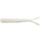 Grub Mustad Aji Micro Pilo, White Glow Glitter, 5cm, 15buc/pac