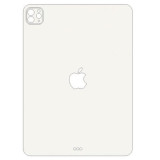 Cumpara ieftin Folie Skin Compatibila cu Apple iPad Pro 12.9 (2020) - ApcGsm Wraps Color White Matt, Oem