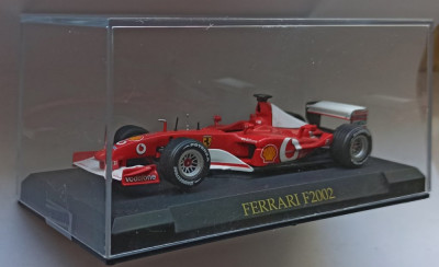 Macheta Ferrari F2002 Michael Schumacher Campion Mondial Formula 1 2002 - IXO/ Altaya 1/43 F1 foto