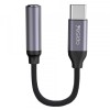 Adaptor Audio USB-C - 3.5mm Yesido YAU19, Negru