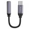 Adaptor Audio USB-C - 3.5mm Yesido YAU19, Negru