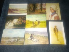 34 CARTI POSTALE ROMANIA PICTURA foto