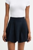 Answear Lab fusta culoarea albastru marin, mini, drept