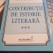 Nicolae Scurtu - Contribuții de istorie literară