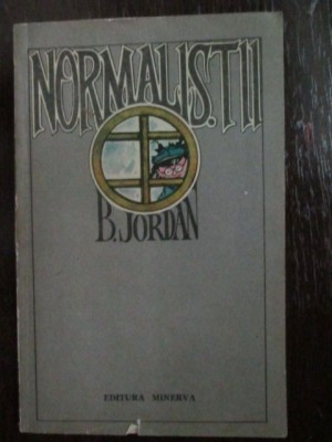 Normalistii- B.Jordan foto