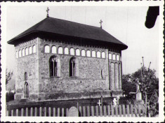 HST P993 Poză biserica Borzești 1970 foto