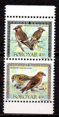 FEROE 1996, Fauna-Pasari, serie neuzata, MNH foto