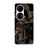 Husa compatibila cu Huawei P40 model Assassin&amp;#039;s creed, Silicon, TPU, Viceversa, Transparent, Carcasa