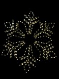 Decoratiune LED Fulg de Nea 60x60cm IP44