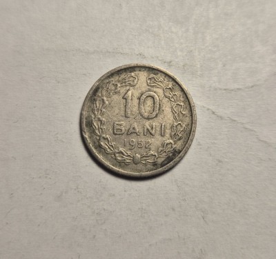 10 bani 1952 foto