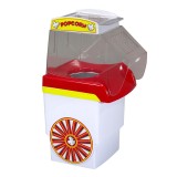 Aparat pentru popcorn, 1200 W, 0.27 l, Alb/Rosu