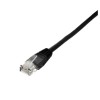 Cablu de retea UTP Well cat5e patch cord RJ45 0.5m negru