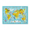 Puzzle - Harta animalelor lumii (80 piese), Dodo