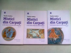 MISTICI DIN CARPATI SI ALTI OAMENI SLAVITI DIN ISTORIA MANTUIRII - VASILE ANDRU - 3 VOLUME foto