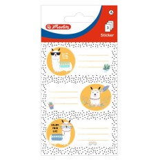 Etichete scolare llama set 9